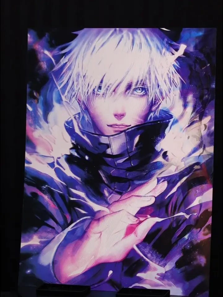 A Jujutsu Kaisen lenticular poster from the Ryu collection