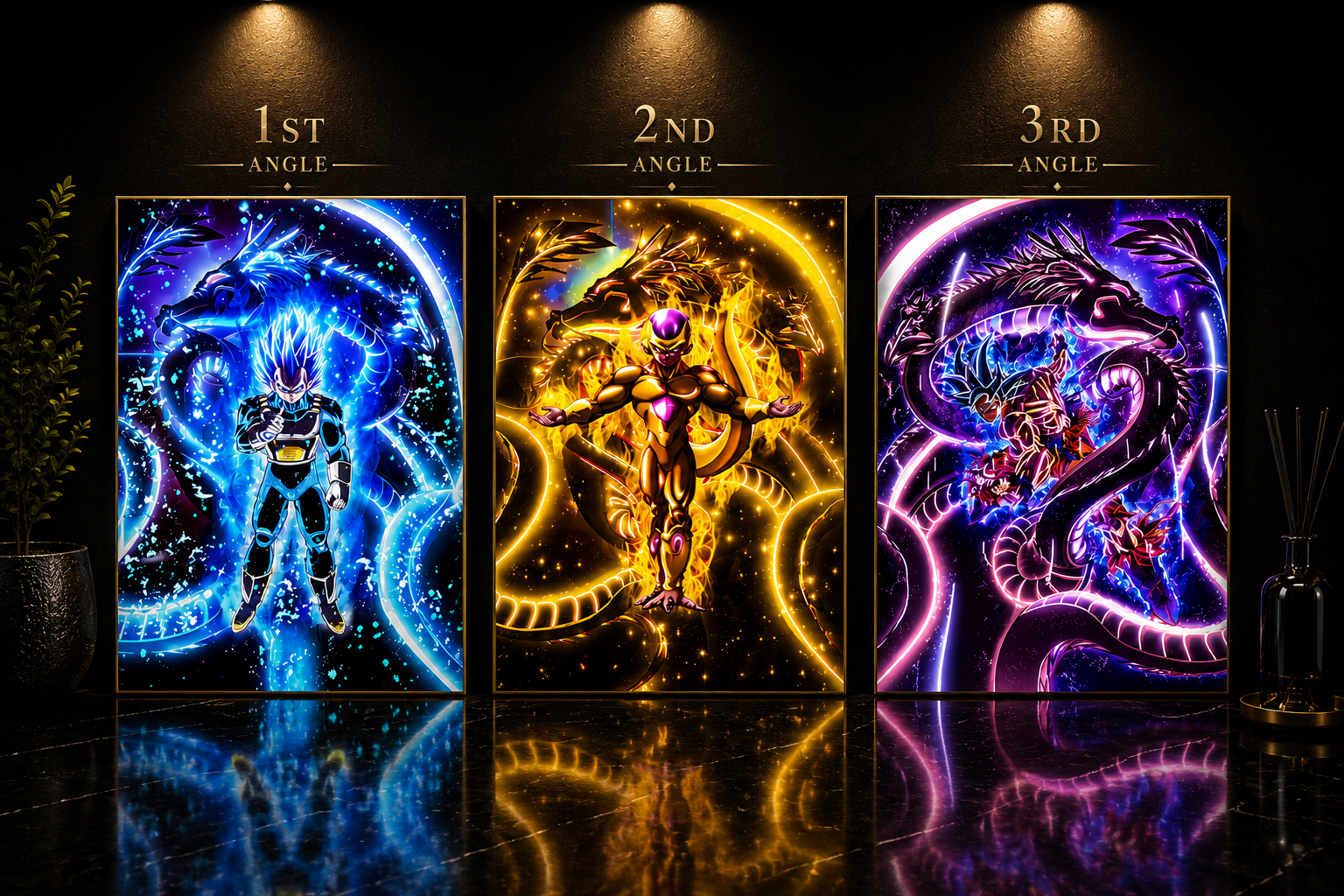 Dragon Ball 3-Angle Lenticular Poster