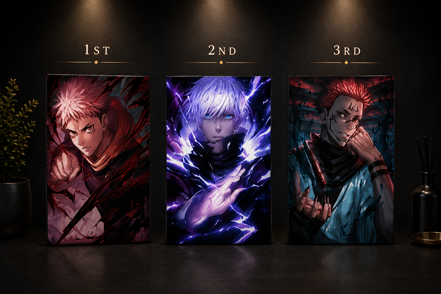 Jujutsu Kaisen 3-Angle Lenticular Poster