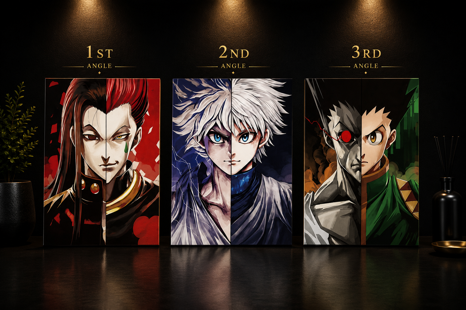 HXH 3-Angle Lenticular Poster