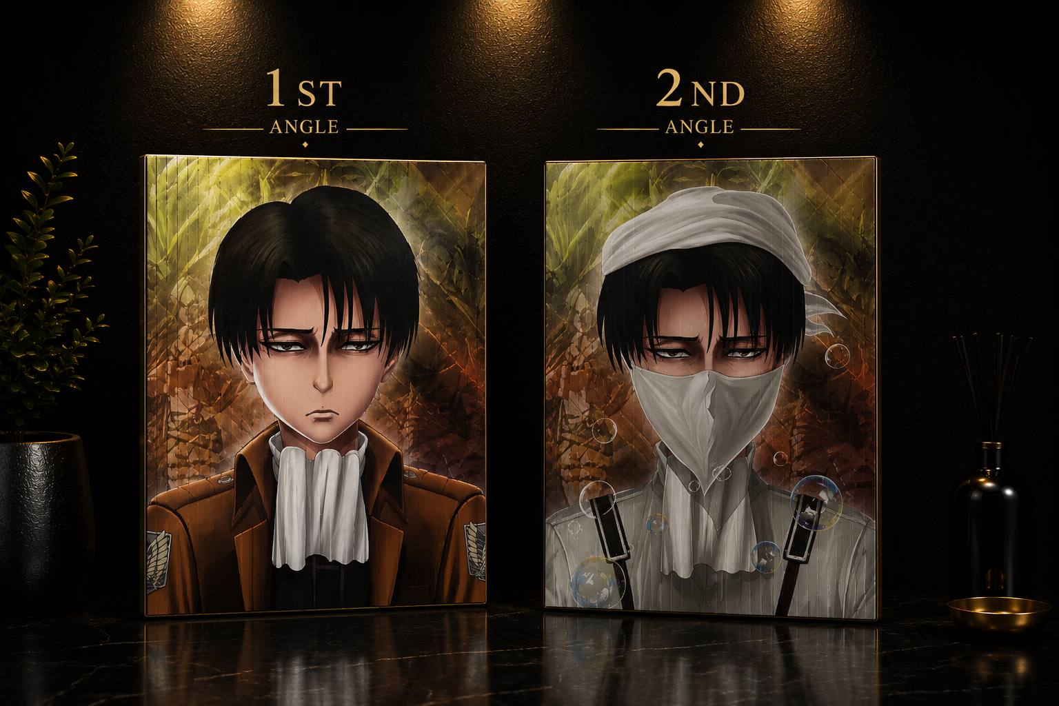 Attack on titan 2-Angle Lenticular Poster